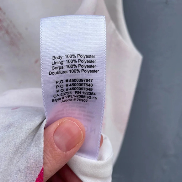 Babaton Hopkins Paint Brush Effect  Sleeveless Blouse, size Small - Picture 11 of 12